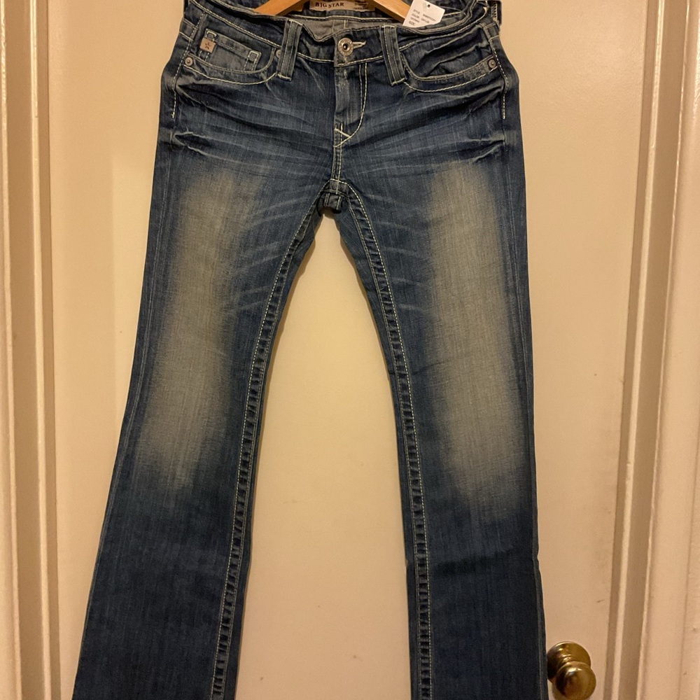 Big Star Women's Flare Jeans in Blue